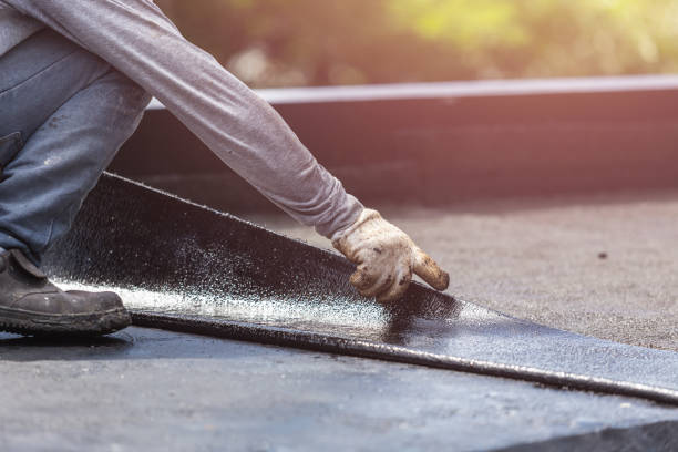 Professional Crawl Space Encapsulation technician working in Concord, NC